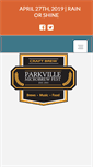 Mobile Screenshot of parkvillemicrobrewfest.com